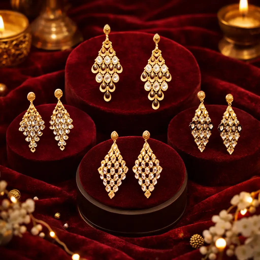 Gold jewellery from the R.P. Ornaments Aarpee collection