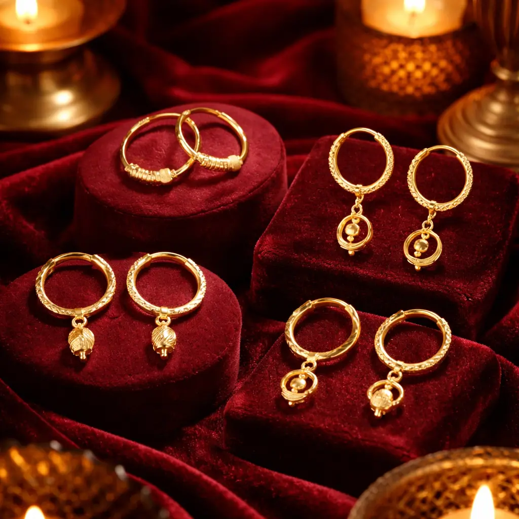 Gold jewellery from the R.P. Ornaments Rajkot collection